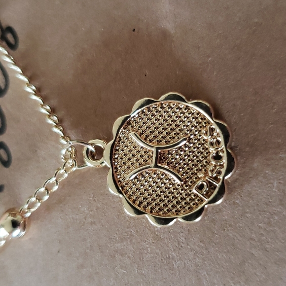 Pisces Necklace. Piscis Constellation Zodiac Zodiaco Tarrot Mystical Sexy Cute - Picture 2 of 12